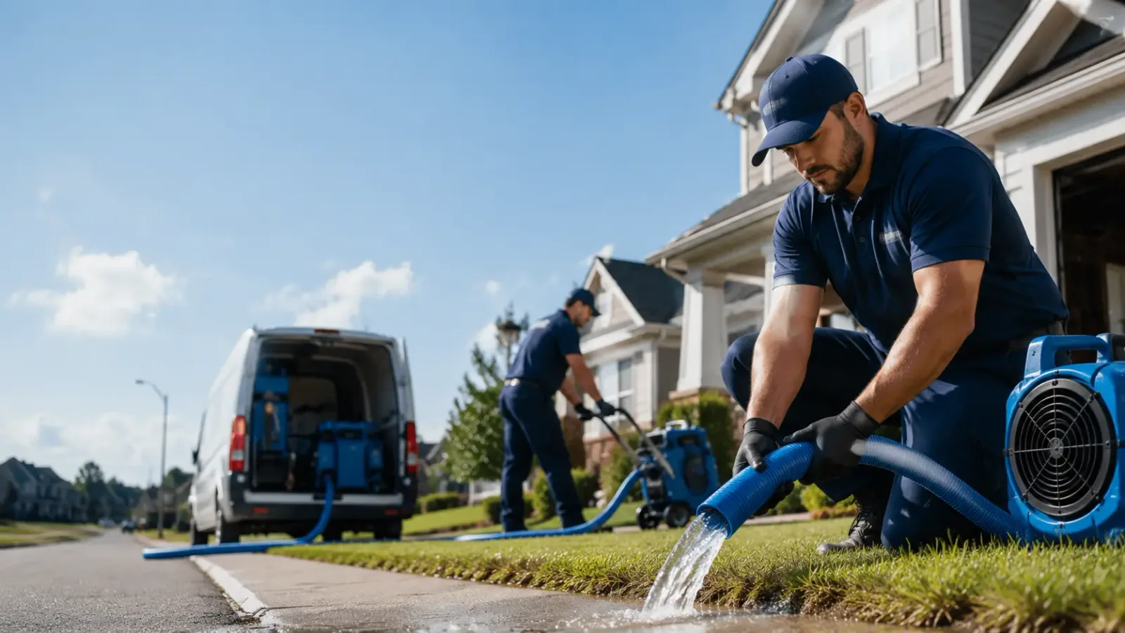 Flood Damage Restoration in South Vienna, OH